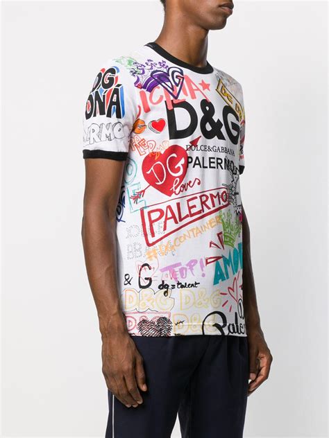 dolce and gabbana graphic tees